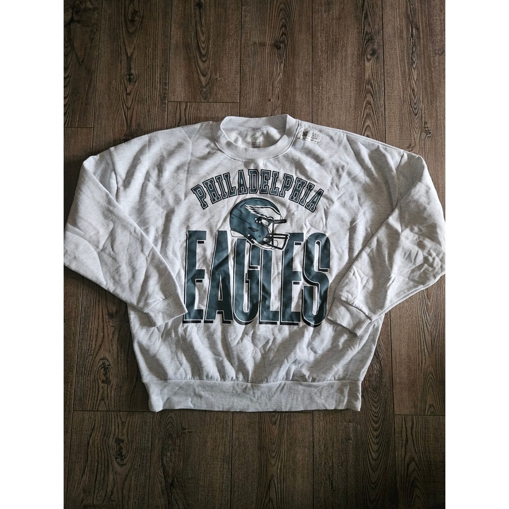 Philadelphia Eagles Gameday Couture Sweatshirt Gray Size S